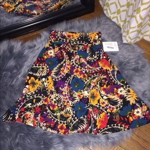 Azure LuLaRoe Skirt NWT!
